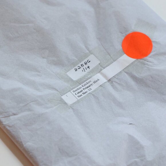 Libidex Latex High Waisted Bandeau Knickers Hot Pants Booty Shorts in Black - XS - Picture 6 of 7